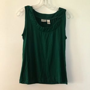 ⭐️ Chico’s Sleeveless Blouse w/Fab Collar - 1